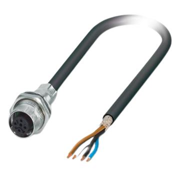 菲尼克斯 设备连接器SACCBP-FS-4CON-M16/1，0-PUR SCO 订货号1419302