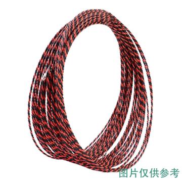 海乐 穿线器电工塑钢暗线引线器 圆头钢丝穿线神器 网线电线光纤引线器 钢丝圆头 15米 HZ-CX6S-15