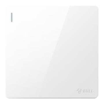 公牛 一开单控带荧光开关明装 G59K111，