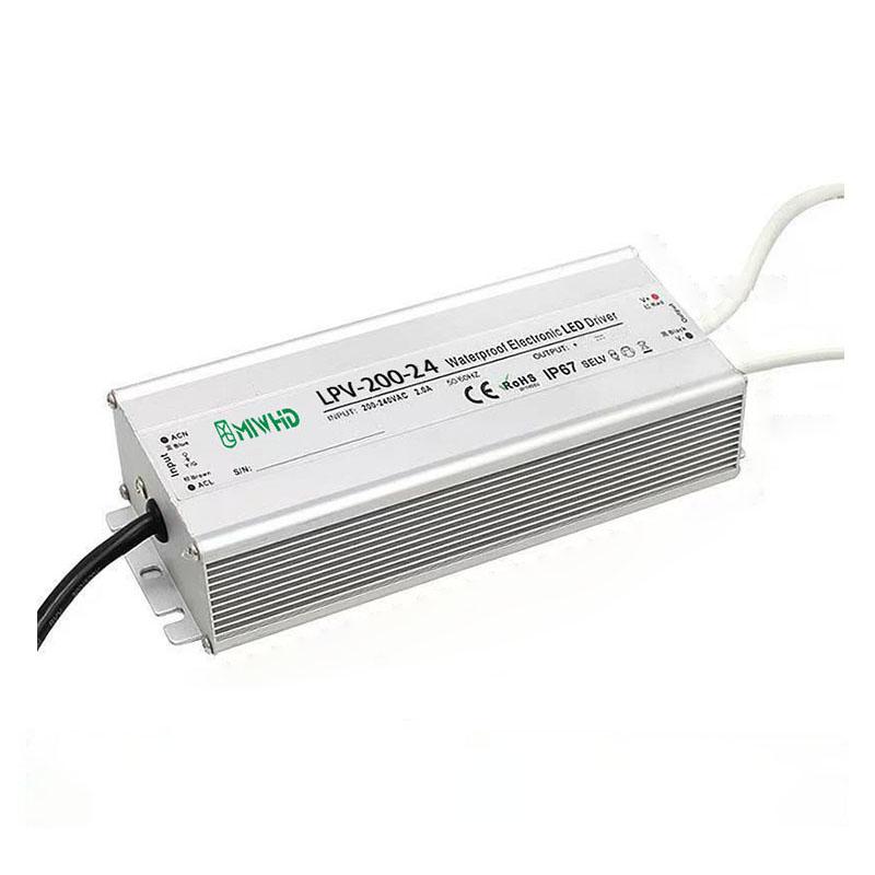 梅兰日兰 LPV-200系列LED防水恒压型开关电源200W 24V 0-8.3A LPV-200-24V