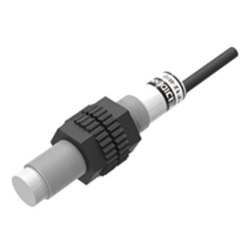 明治 圆柱型电容式传感器M18，3线式，线缆2m，检测距离15mm，NPN（常开），非齐平安装，树脂外壳 CKN18-15NO