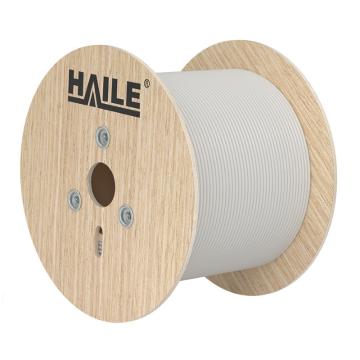 Haile 超六类屏蔽网线0.58mm HT8608-S 灰色