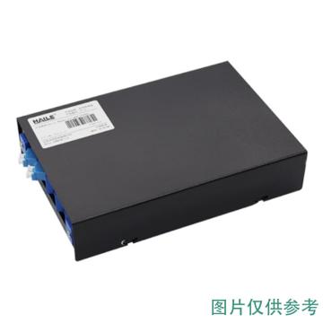 海乐 4口光纤终端盒4芯LC满配 光纤盒 光缆尾纤熔接盒 光纤配线架 P1-4-LC