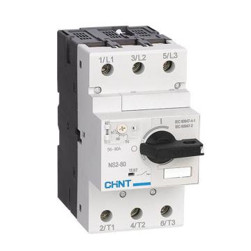 正泰 电机保护断路器 NS2-80B 56A-80A