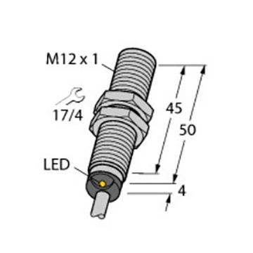 TURCK/图尔克 接近开关 BI2-M12-AN6X