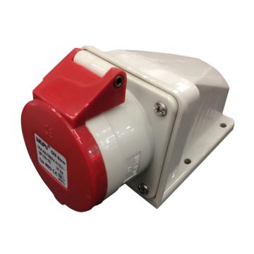WEIPU/威浦 TYP系列明装工业插座5P 16A 400V IP44 红色 6623