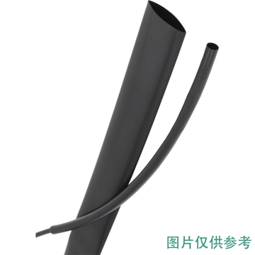 沃尔 无卤环保耐高温阻燃2倍热缩管 RSFR-(2X)125H-4mm 黑色不印字
