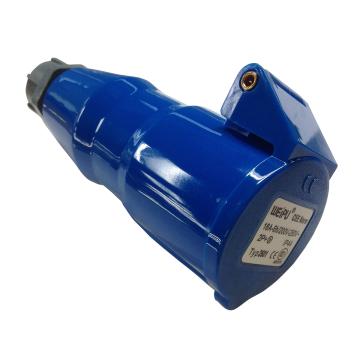 WEIPU/威浦 TYP系列工业连接器3P 16A 230V IP44 蓝色 2601