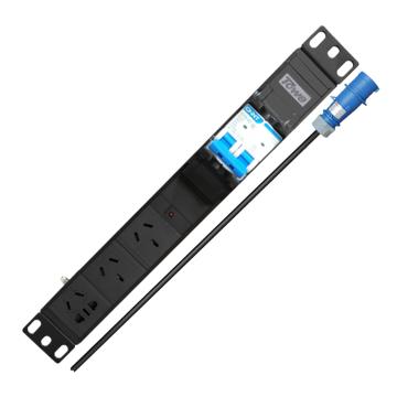 同为 PDU插座配25A漏保，输入32A，3位输出(1位10A+2位16A)，10米6mm²线 X-PDU/G325DY-10