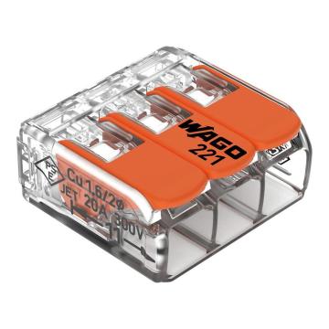 万可 接线端子 221-413，