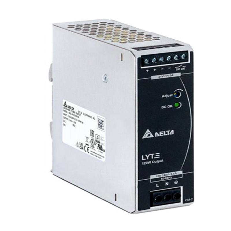 台达 工业电源开关电源 导轨型电源 带DC继电器干接点导轨型电源 24V120W 带DC继电器干接点 DRL-24V120W1AS