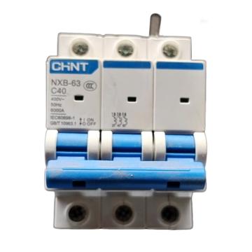 正泰 微型断路器NXB-63 3P 40A C型 NXB-63 3P C40