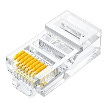 山泽 超五类非屏蔽水晶头 YH-5100