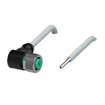 倍加福 P+F 母头连接器 V1-W-N-15M-PUR