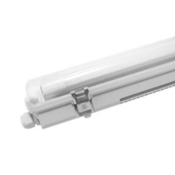 PHILIPS/飞利浦 空包三防灯适配2支双端进电LED T8灯管，不含灯管 WT069C 长1.2米 双管 双端进电