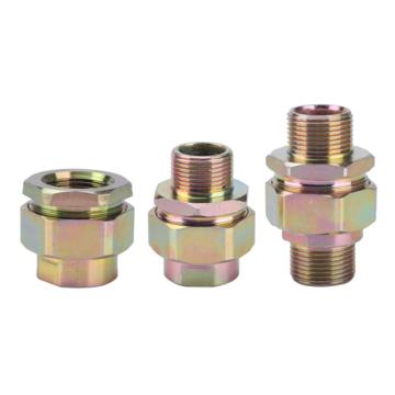 辽河 防爆活接头碳钢DN15 1/2″ Exd IIC Gb 一内一外 BHJ-B-1/2″