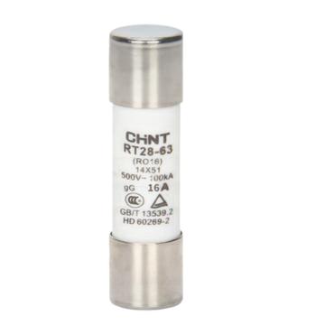 正泰 RT28型圆筒形帽熔断器 RT28-63（RO16） 16A (R)