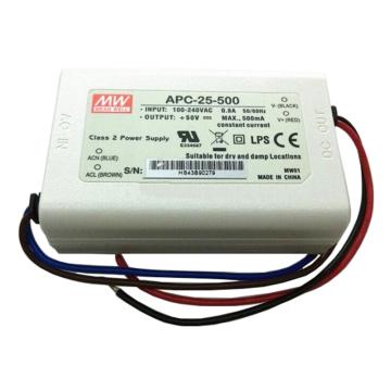 明纬 IP42防水开关电源 APC-25-500