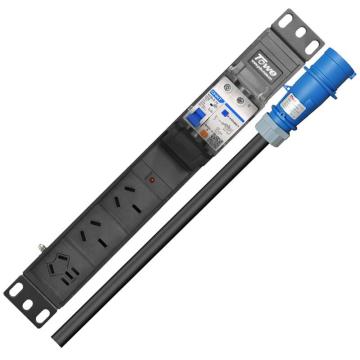 同为 PDU插座配25A漏保，输入32A，3位输出(1位10A+2位16A)，5米6mm²线 X-PDU/G325DY-5