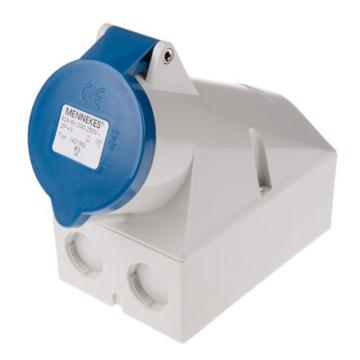 MENNEKES/曼奈柯斯 工业明装插座3P，32A，230V，IP44，内部固定 1421