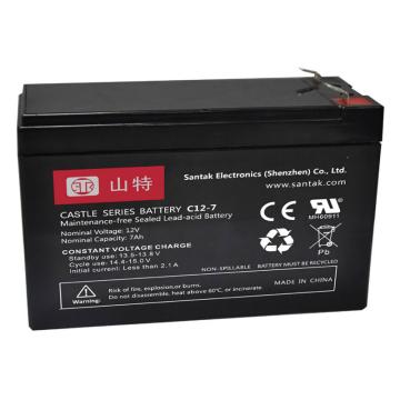 山特 12V7AH蓄电池(如需配线提前沟通) C12-7