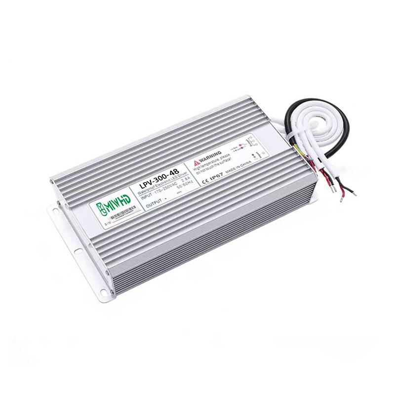 梅兰日兰 LPV-300系列LED防水恒压型开关电源300W 48V 0-6.25A LPV-300-48V