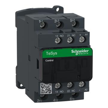 施耐德 TeSys D系列三极直流控制接触器9A，24V，三极 LC1D09BDC