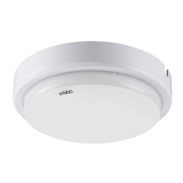雷士 LED 三防吸顶灯12W，120°，白光，IP65 NWP002A-5700K