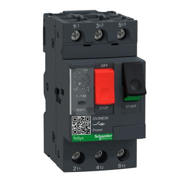 施耐德 TeSys D GV2ME电动机热磁断路器 GV2ME06