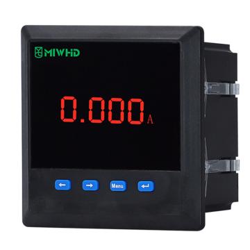 梅兰日兰 单相数显电流表SUPI12-A，MLRL19SUPI12-A 220v 1A-5A SUPI12-A