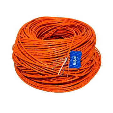 Dahua Technology 室内千兆高速六类非屏蔽网线 DH-PFM1920I-6U（HSYV-6） 橙色