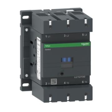 施耐德 TeSys D系列三极交流控制接触器115A，220V，三极 LC1D11500M7C
