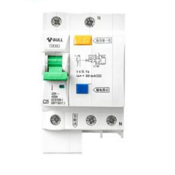 公牛 微型剩余电流保护断路器GN-E-63C40/3N（C型宽度103.5mm漏保40A 3PN） 13200109