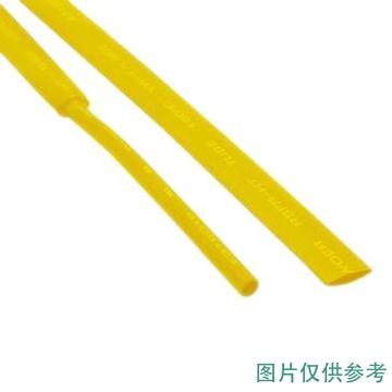 沃尔 无卤环保耐高温阻燃2倍热缩管(φ1-φ40默认印字，大于φ40默认不印字) RSFR-(2X)125H-直径8mm 黄色