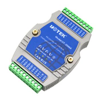 宇泰高科 RS-232/485转CAN BUS协议转换器 UT-2506A