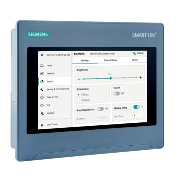 SIEMENS/西门子 SIMATIC HMI SMART 700 IE V5 精彩面板(SMART LINE)，触摸式操作，7"宽屏，16M色 6AV6648-0EC11-3AX0