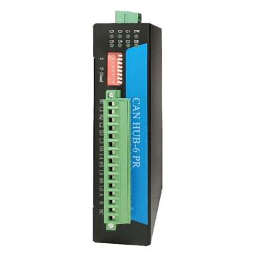 三格电子 CAN通信六通道CAN集线器 SG-CanHub-600