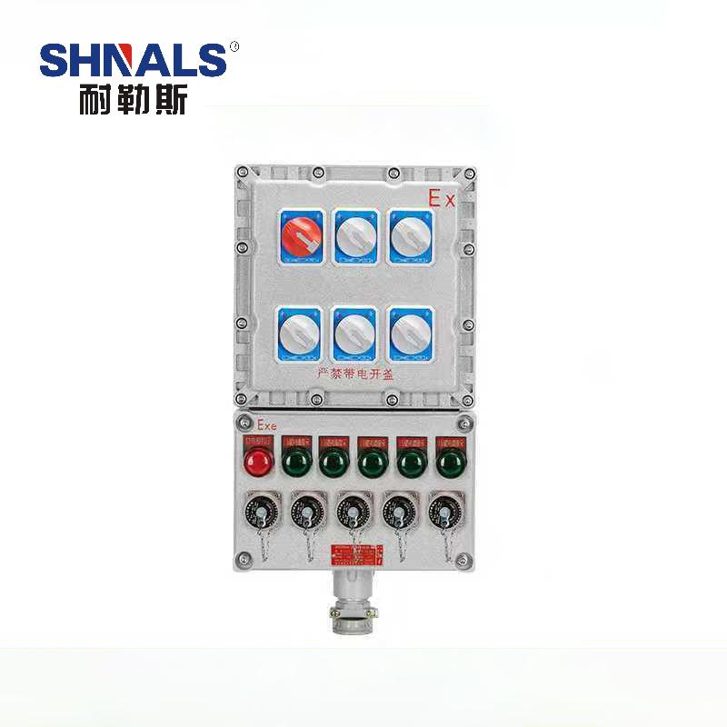 SHNALS 防爆检修电源插座箱五回路/三相五线63A/300*500mm XB-W63