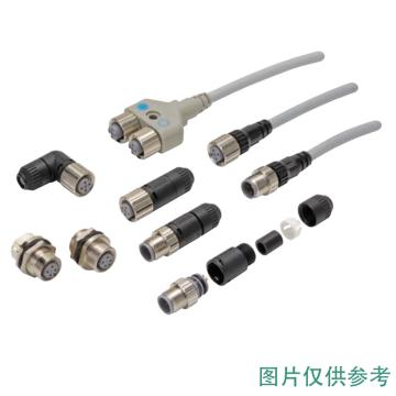 欧姆龙 编码器 OUT孔接口插头XS2G-D4S7