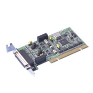 ADVANTECH/研华 2端口RS-232矮版PCI串口卡带浪涌保护，含一根DB9数据线 PCI-1604UP-BE