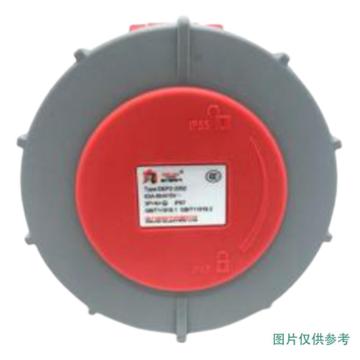 DELIXI/德力西 暗装插座DEP2-3352 63A 5芯 415V IP67 DHADEP23352R