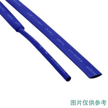 沃尔 无卤环保耐高温阻燃2倍热缩管(φ1-φ40默认印字，大于φ40默认不印字) RSFR-(2X)125H-直径18mm 蓝色