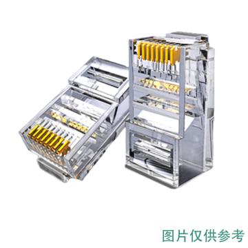 科兰通讯 超五类非屏蔽水晶头透明款 CL5E350U-08-UTP 透明款