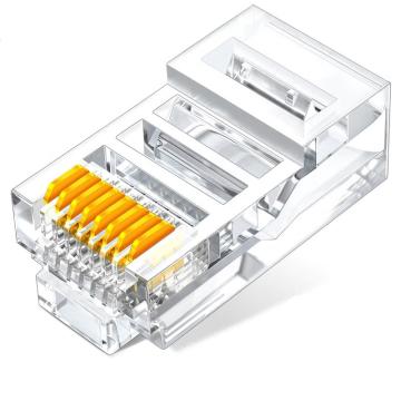 山泽 超五类RJ45网络水晶头8P8C电脑网线接 SJ-5100