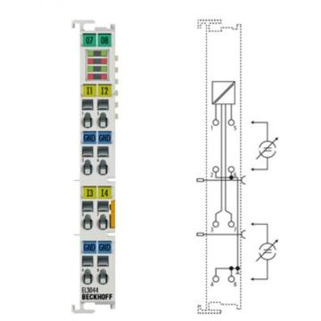 BECKHOFF/倍福 模拟量输入端子模块 EL3044