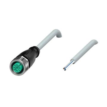 倍加福 P+F 母头连接器 V15-G-2M-PVC