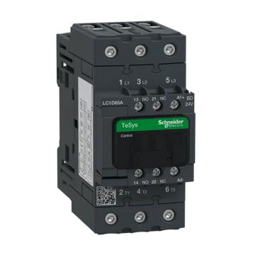 施耐德 TeSys D系列三极直流控制接触器 LC1D65ABD （线圈DC24V）