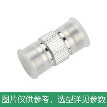 海乐 N型直通头母对母馈线对接头N-KK手机信号放大器接头纯铜材质 2M-2N