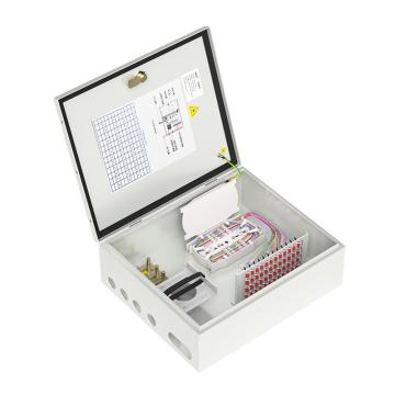 FiberHome 金属室内外壁挂式分纤箱48口 48芯FC分纤箱