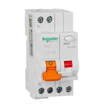 施耐德 EA9C45 漏电保护断路器 1P+N C32A/30mA/A类 MGNEA9C45C3230CA